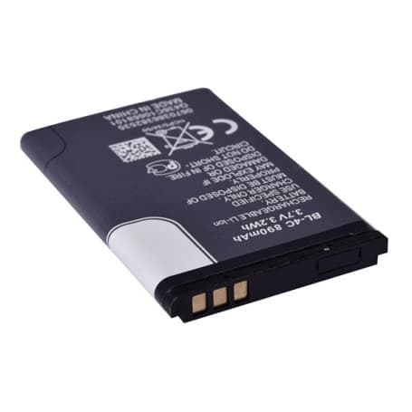 باتری Li-ion مدل NOKIA BL-4C 890mAh 3.7V 3.2Wh — تصویر ۳