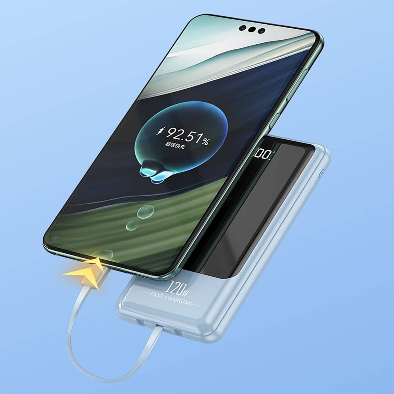 پاوربانک شوش مدل SH-115 ظرفیت 10000 میلی آمپر — تصویر ۵