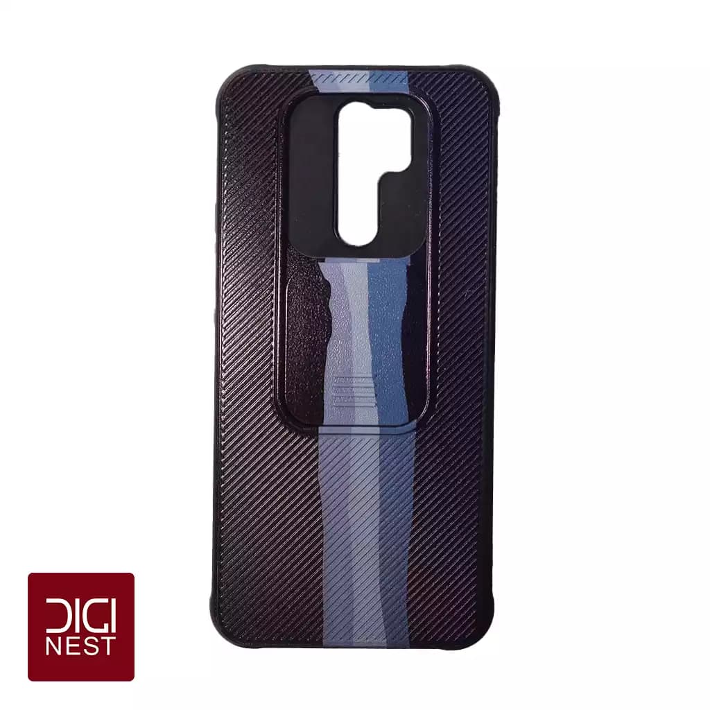 قاب گوشی موبایل شیائومی redmi 9 آبرنگی مشکی — تصویر ۲
