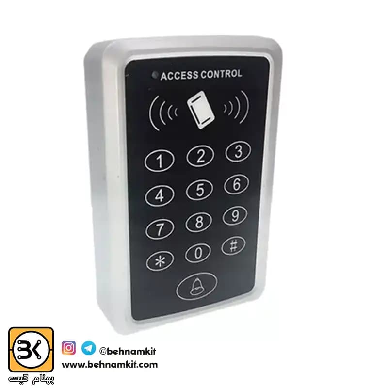دستگاه اکسس کنترل RFID 125KHZ مدل RFID-T11 — تصویر ۶