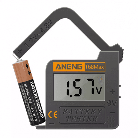 تستر باتری دیجیتالی ANENG مدل 168Max — تصویر ۲