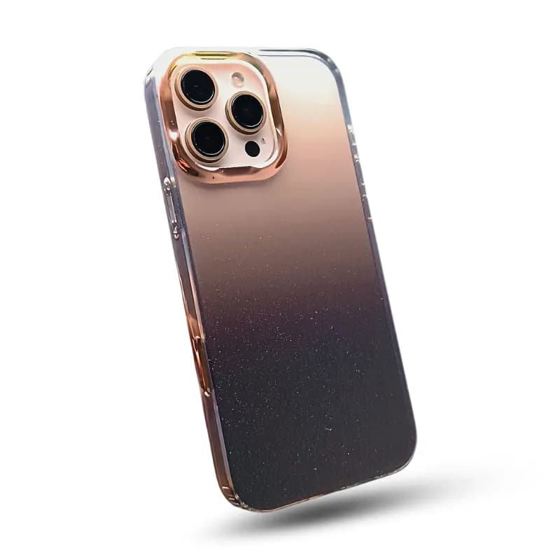 قاب اکلیلی و براق آیفون 17 مدل Desert Shine – iPhone 17 Desert Shine Shiny Case