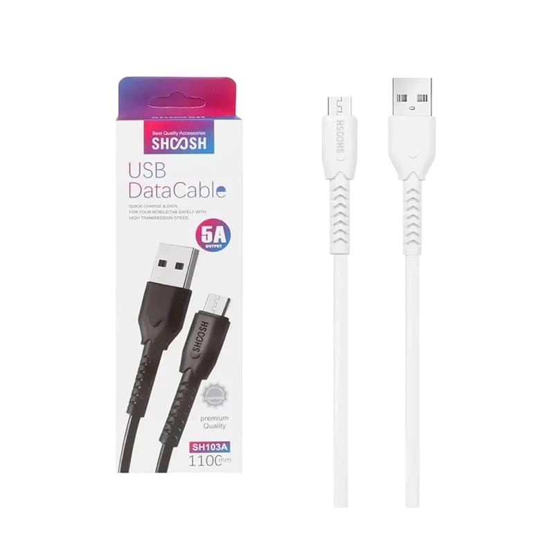 کابل تبدیل USB به Micro-USB شوش SHOOSH SH103A — تصویر ۲