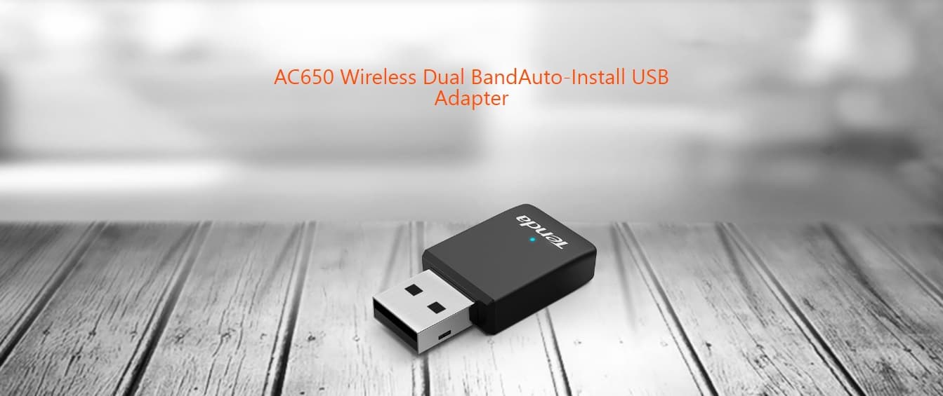 کارت شبکه USB بی‌ سیم و دوباند AC650 تندا مدل U9 گارانتی شرکتی