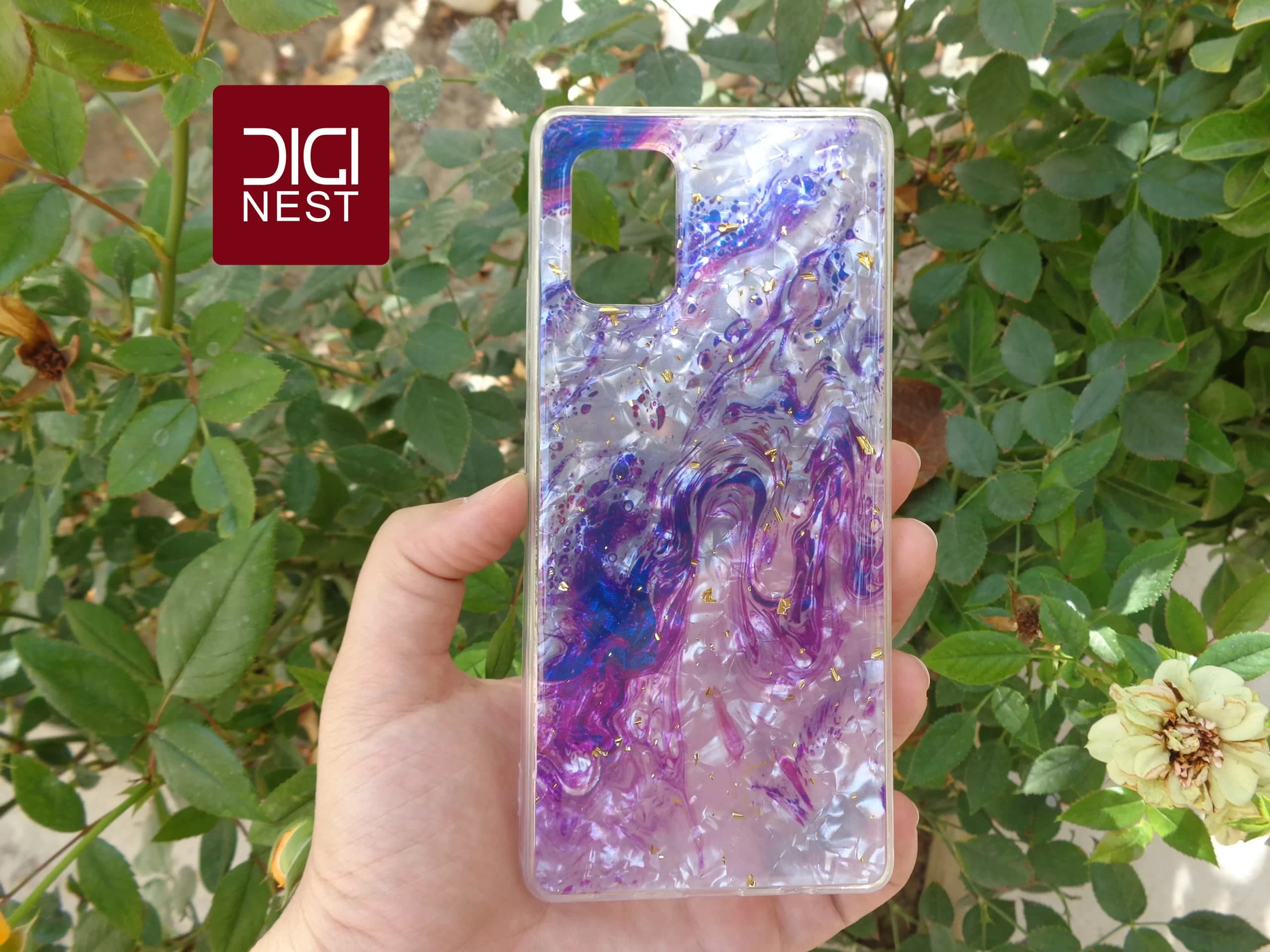 قاب ماربل پاپ سوکت دار گوشی های موبایل سامسونگ samsung A71 — تصویر ۴