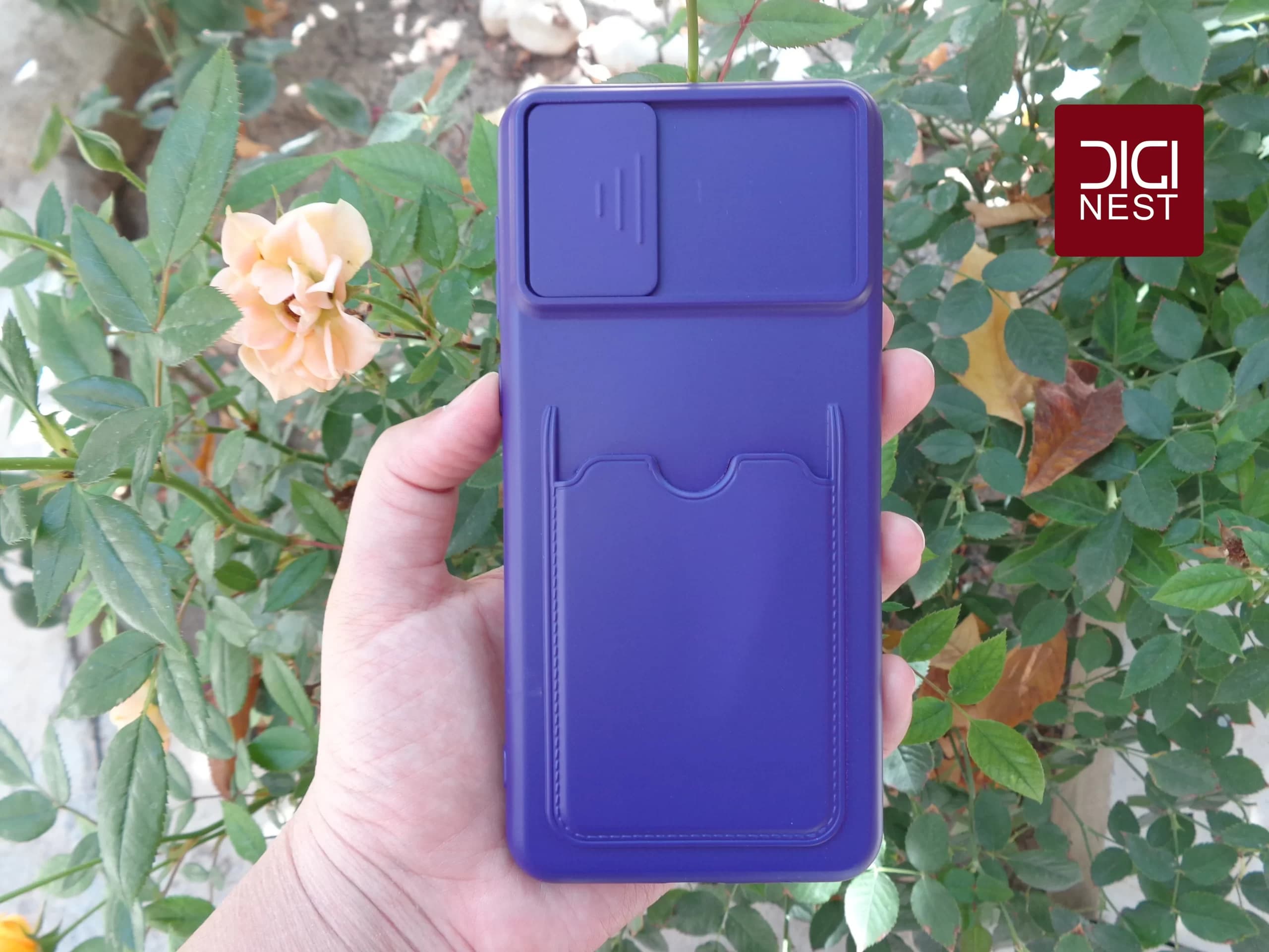 قاب جاکارتی دار دارای درپوش لنز دوربین گوشی موبایل سامسونگ samsung A02 — تصویر ۶