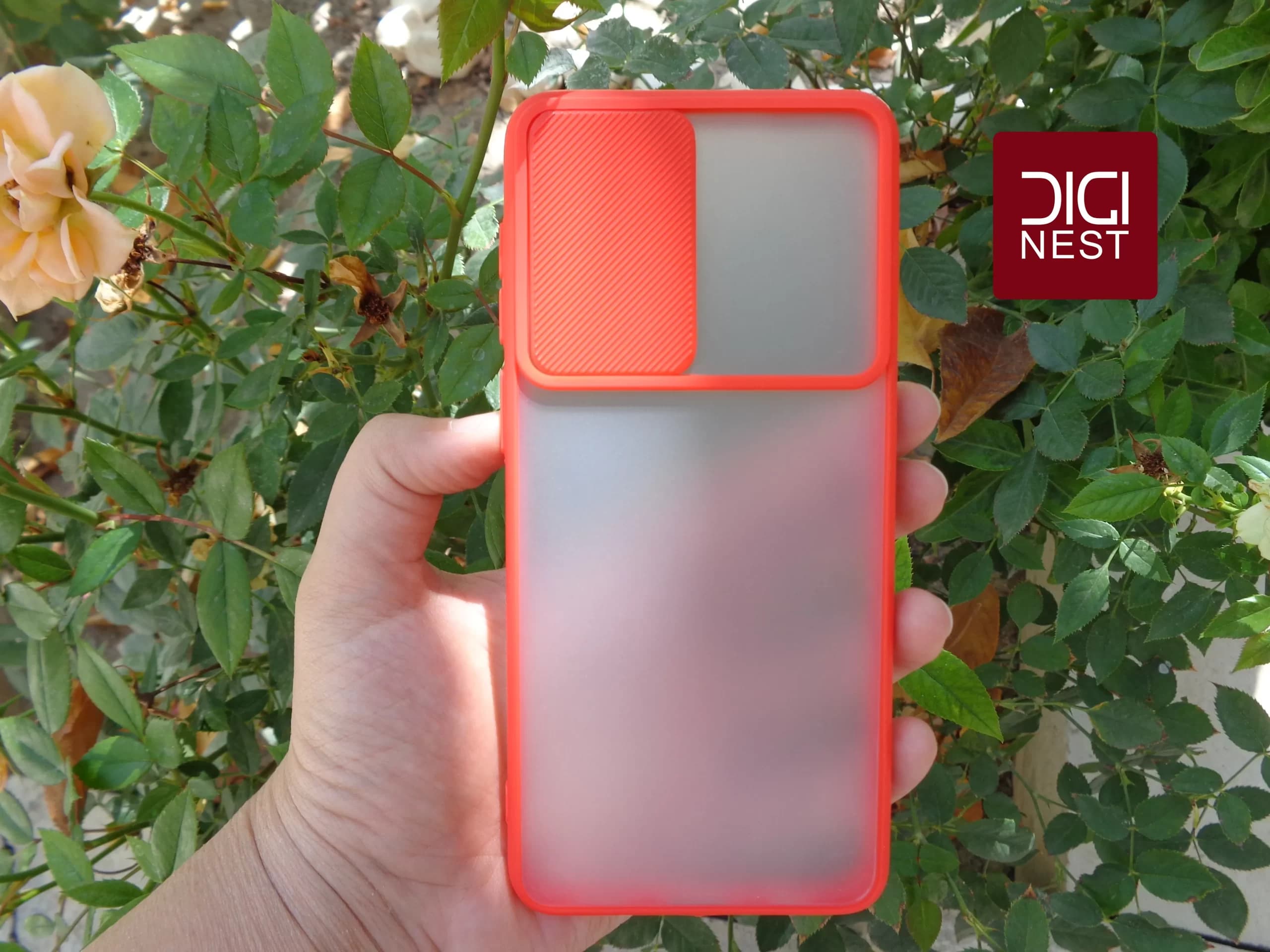قاب دور سیلیکونی پشت مات محافظ لنزدار کشویی گوشی موبایل سامسونگ samsung A02 — تصویر ۶