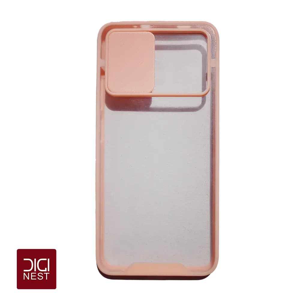قاب دور سیلیکونی پشت شفاف محافظ لنزدار کشویی گوشی موبایل شیائومی ردمی redmi 9t
