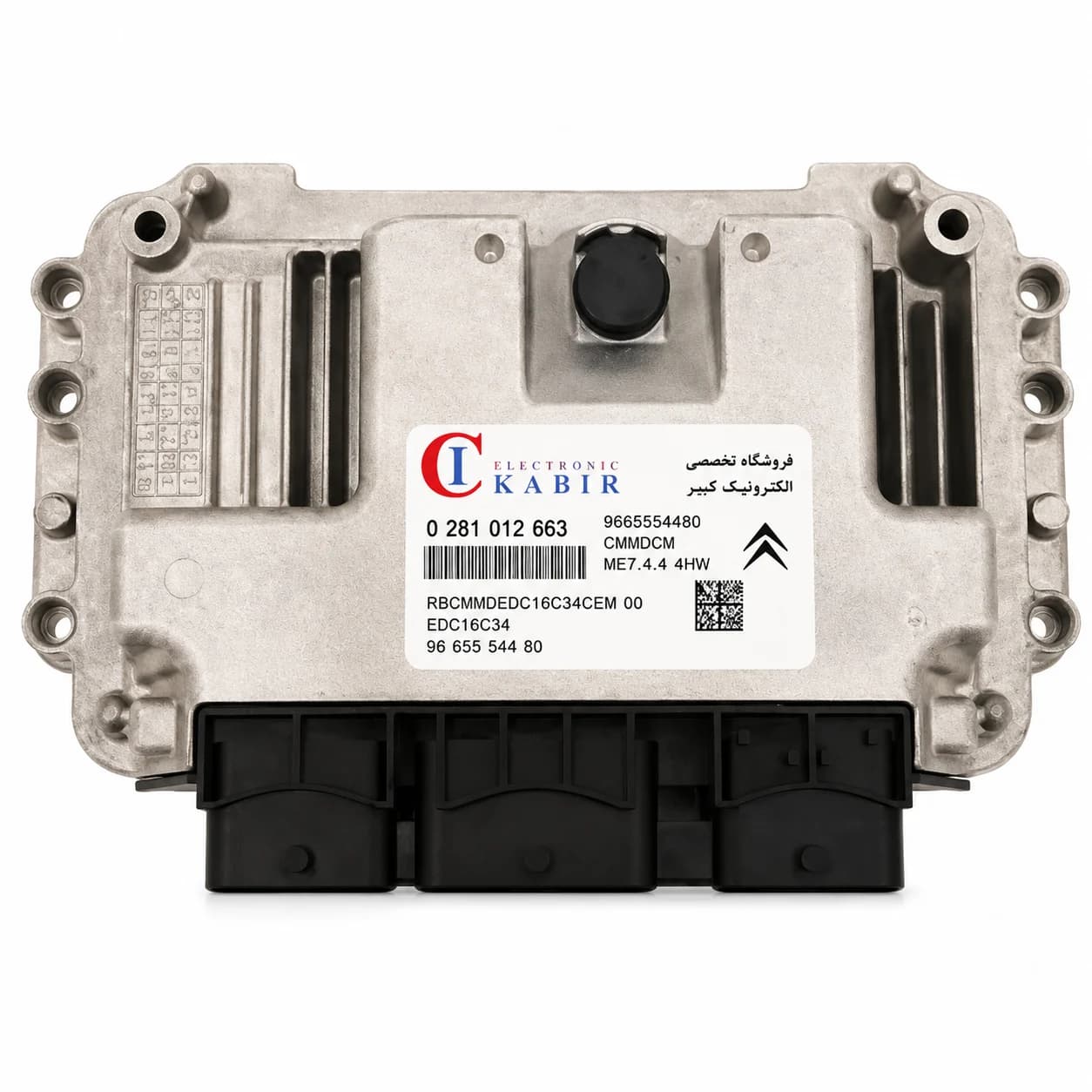 کامپیوتر پژو 206 بوش دریچه گاز پلاستیکی ECU Bosch ME7.4.5