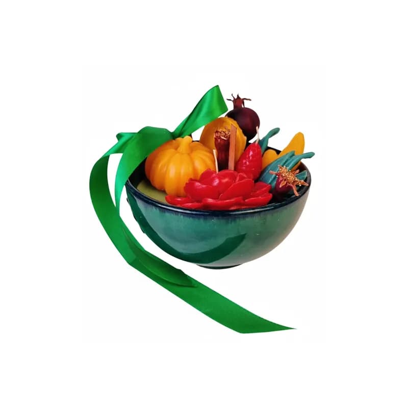 کاسه شمع بزرگ یلدایی