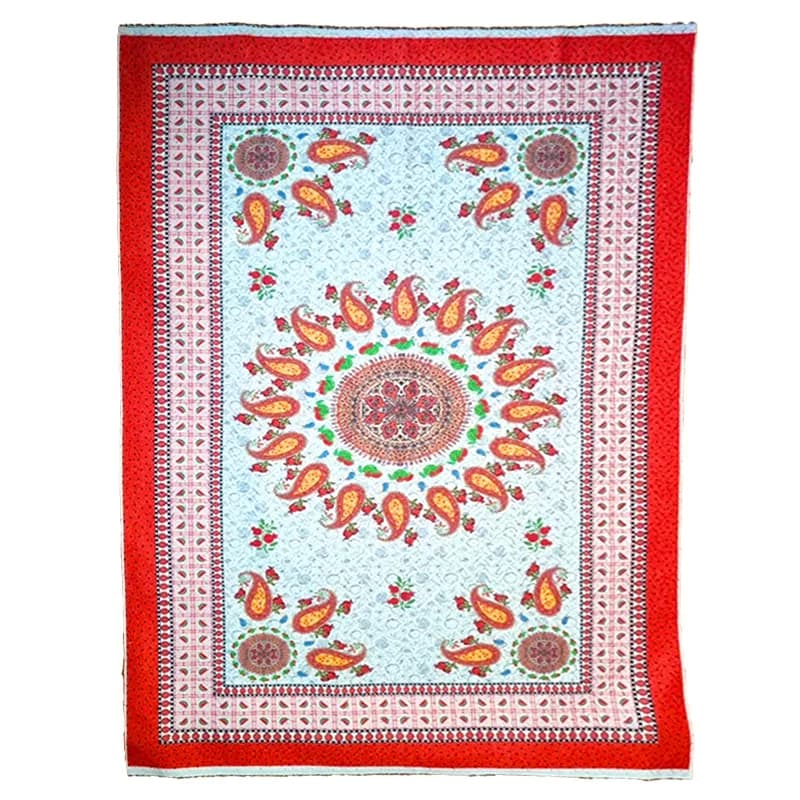 رومیزی مخمل یلدایی 1*1/5 کد 002