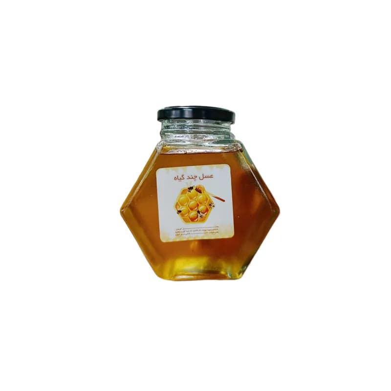 عسل چندگیاه نیم کیلویی