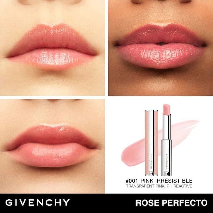 بالم لب ژیوانشی Givenchy Rose Perfecto Lip Balm 24H Hydration — تصویر ۴