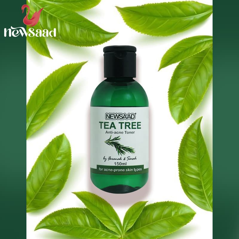 تونر پاک کننده صورت نیوساد مدل Tee Tree مناسب برای پوست آکنه ای حجم 150 میلی لیتر بسته 4 عددی — تصویر ۷
