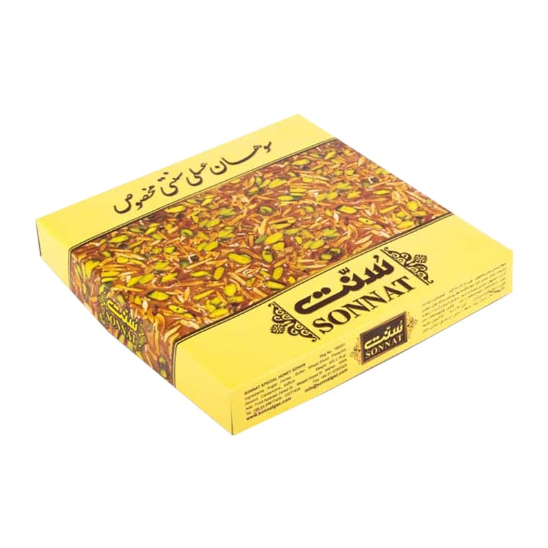 سوهان عسلی تخت سنت ۴۰۰ گرمی