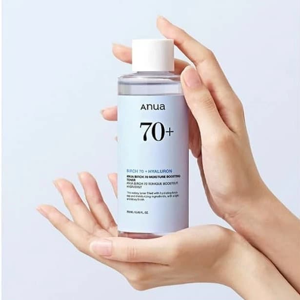 تونر پاک‌کننده صورت آنوا مدل birch70+hyaluron مناسب برای انواع پوست حجم 250 میلی‌لیتر — تصویر ۴