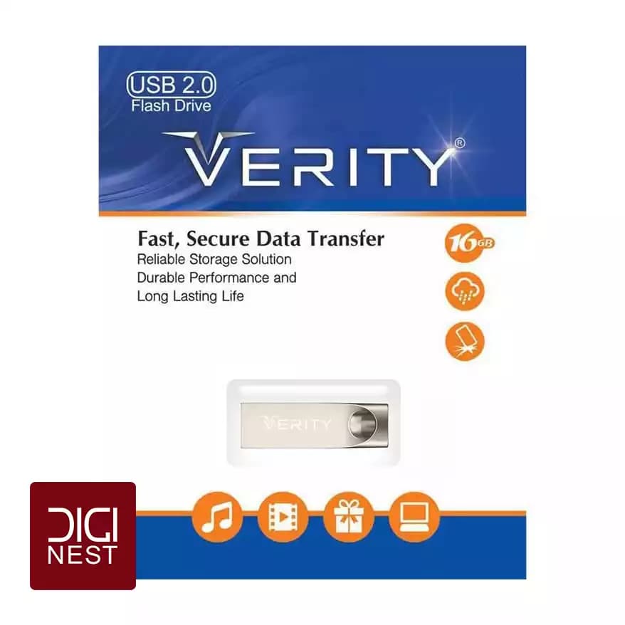 فلش مموری وریتی مدل V808 ظرفیت 16 گیگابایت — تصویر ۲
