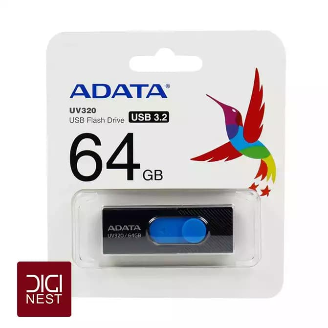 فلش مموری 64 گیگ ای دیتا مدل ADATA UV320 — تصویر ۲