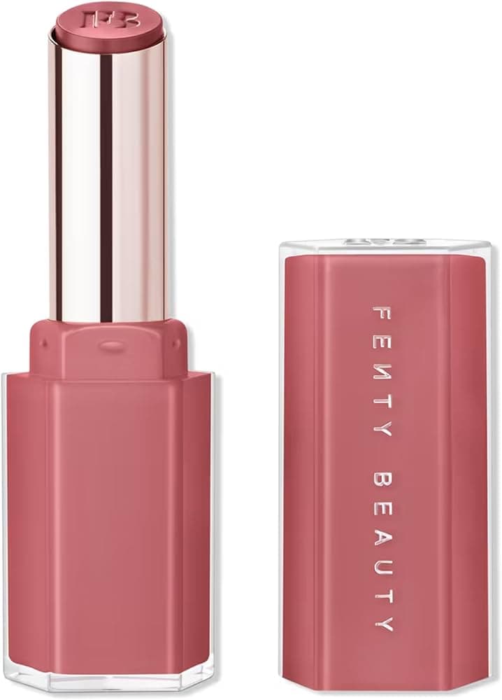 رژلب براق استیکی Gloss Bomb Stix فنتی بیوتی رنگ it is fussy فولسایز — تصویر ۵