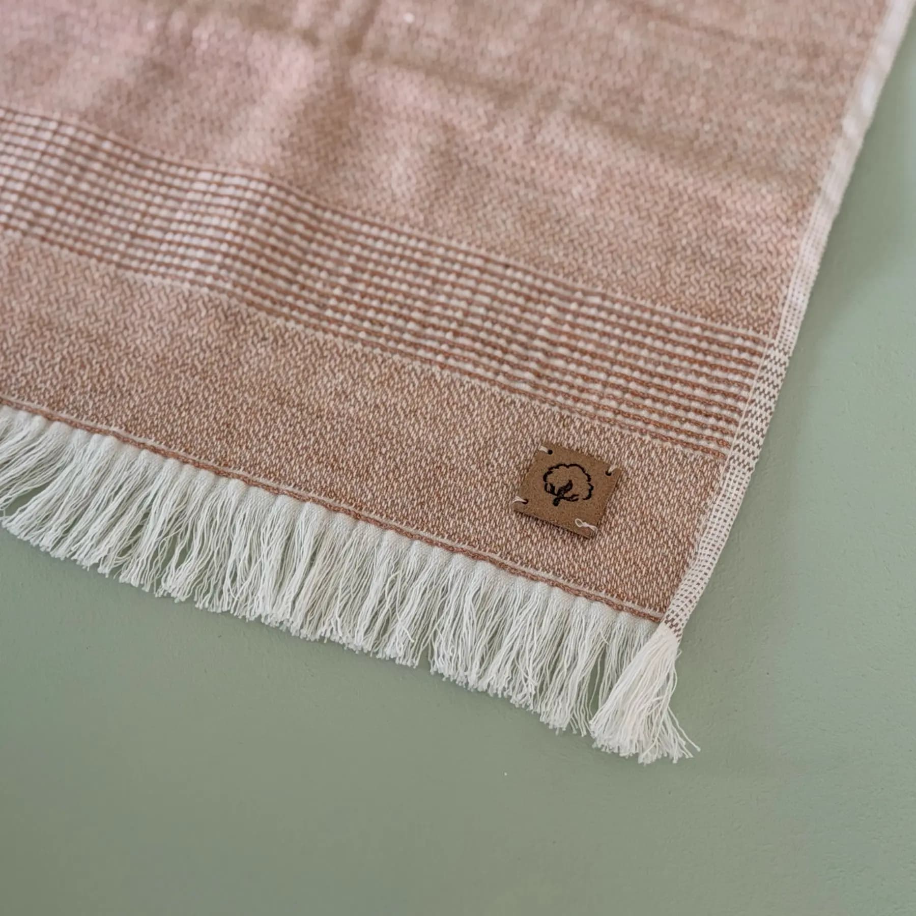 حوله حمام برند ecocotton مدل Hasna سایز 150*80 — تصویر ۲
