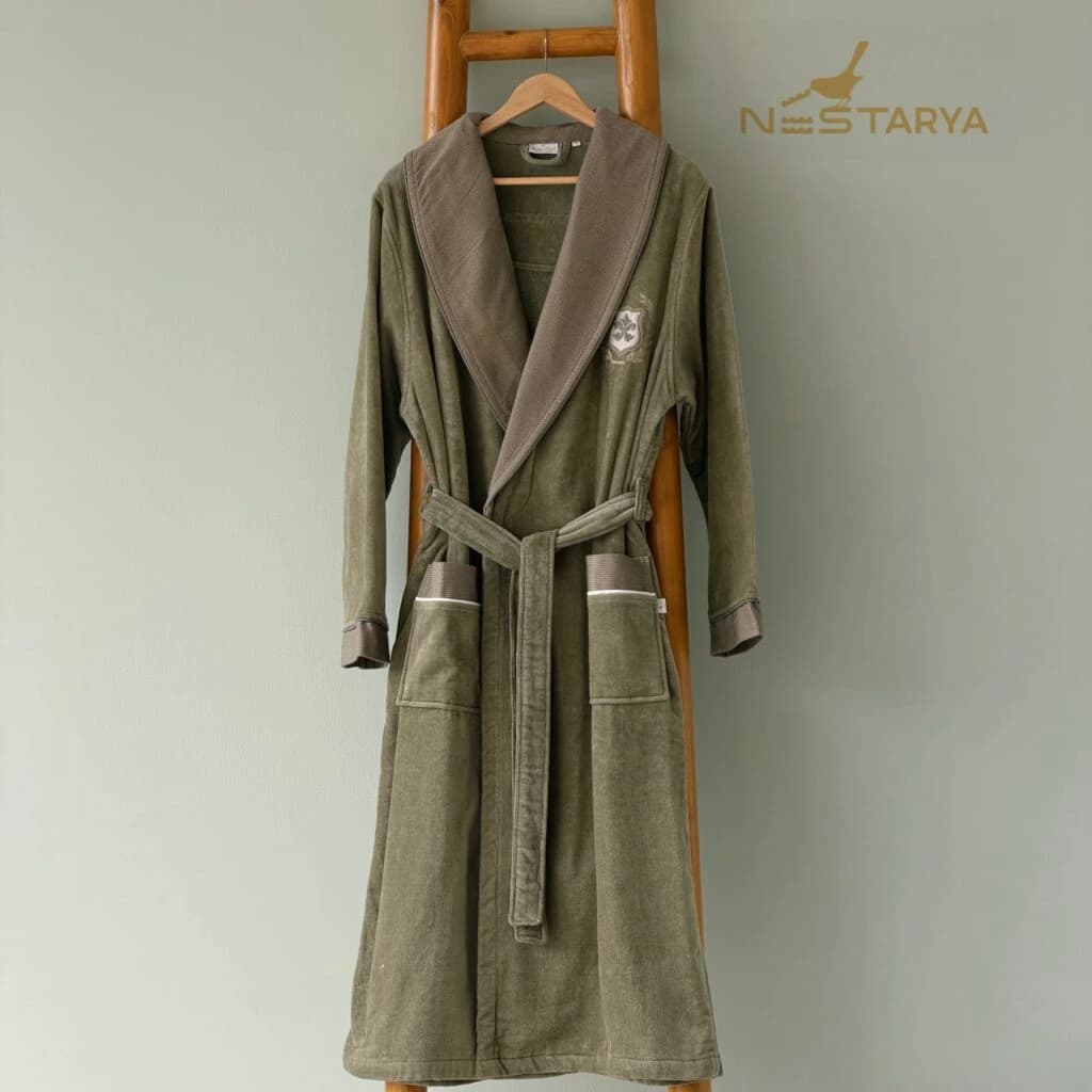 ست حوله ۱۰ تکه دونفره برند ecocotton مدل masal — تصویر ۳