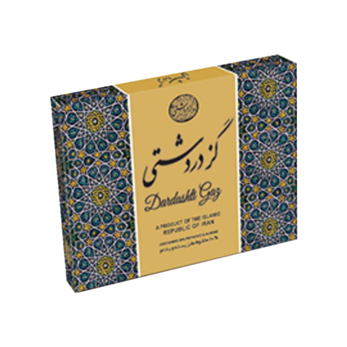 گز دردشتی لقمه ۲۰ درصد مخلوط ۴۰۰ گرمی