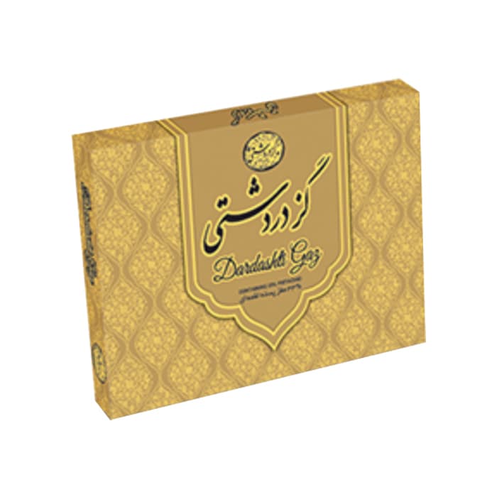 گز دردشتی لقمه ۳۳ درصد پسته ۴۰۰ گرمی