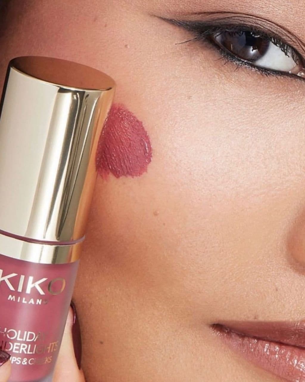 رژلب و گونه هالیدی کیکو میلانو Kiko milano Holiday blush