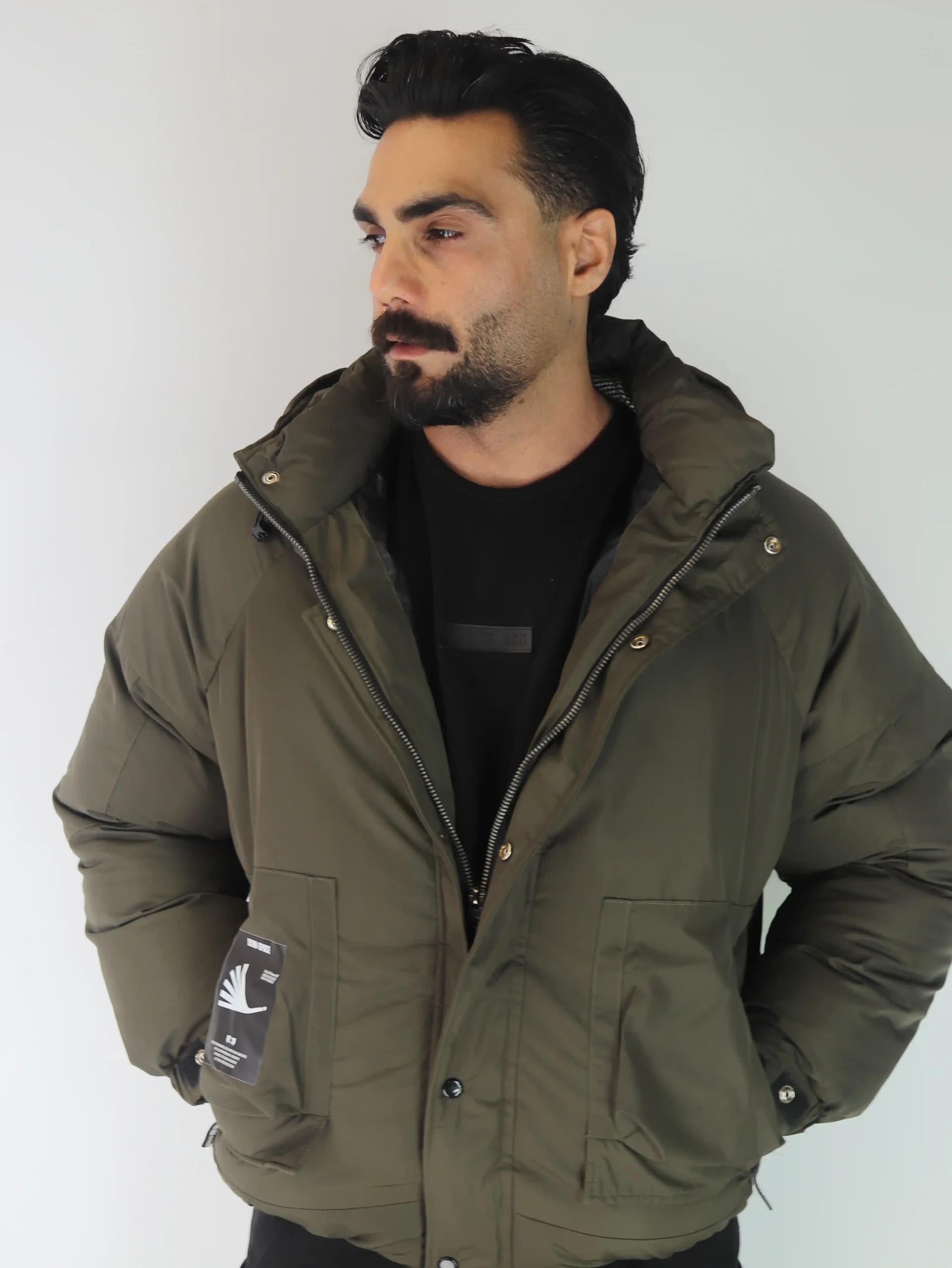 کاپشن وارداتی — تصویر ۹