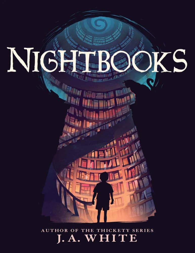 کتاب Nightbooks (کتاب‌های شب) نسخه انگلیسی PDF | جی. ای. وایت — تصویر ۲