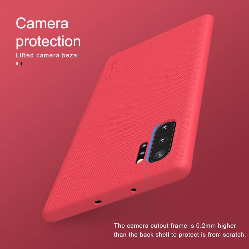قاب نیلکین مدل frosted سامسونگ note 10 plus — تصویر ۲