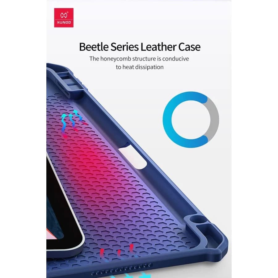 کیف کلاسوری ژاند مدل Beatle Leather برای تبلت Samsung S9 — تصویر ۷