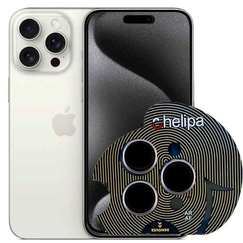 محافظ لنز چلیپا مدل Titanium برای اپل iphone 15 Pro/15 Pro Max