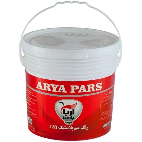 رنگ پلاستیک آریا پارس گالن 5 کیلویی مدل 120