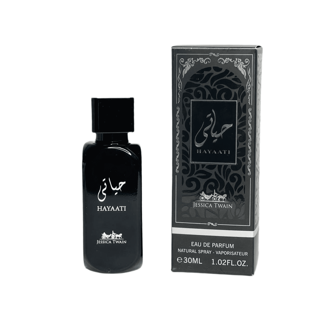 ادکلن زنانه و مردانه حیاتی(Hayaati)حجم 30میل جسیکاتوین