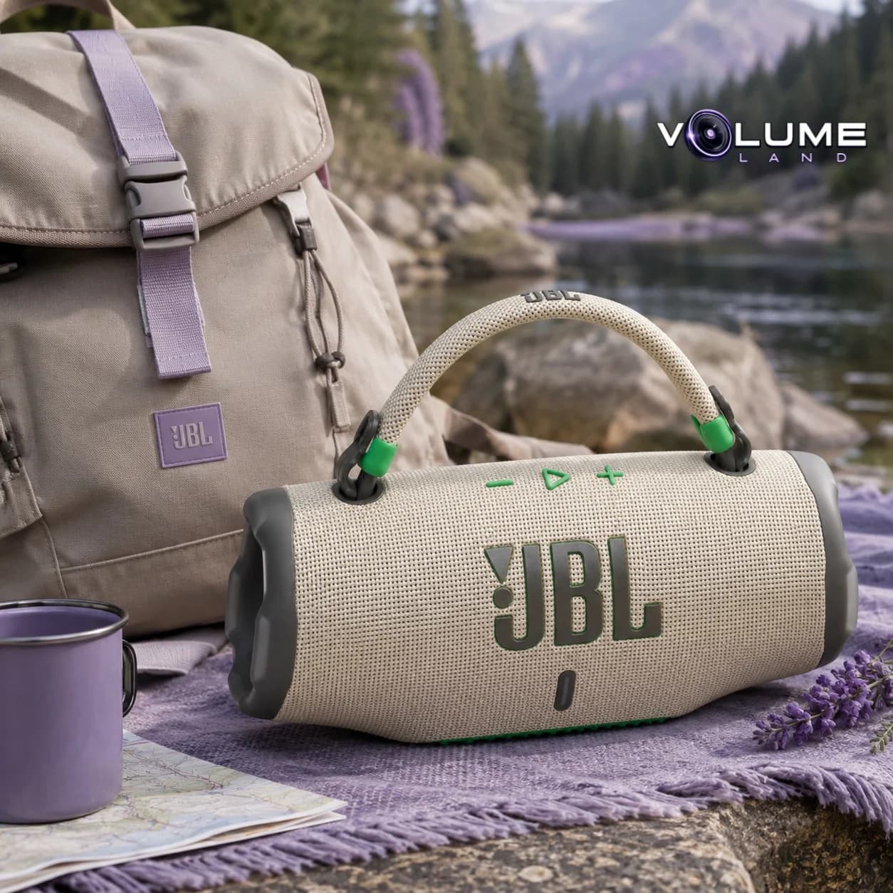 اسپیکر بلوتوثی قابل حمل مدل JBL Charge 6 — تصویر ۲