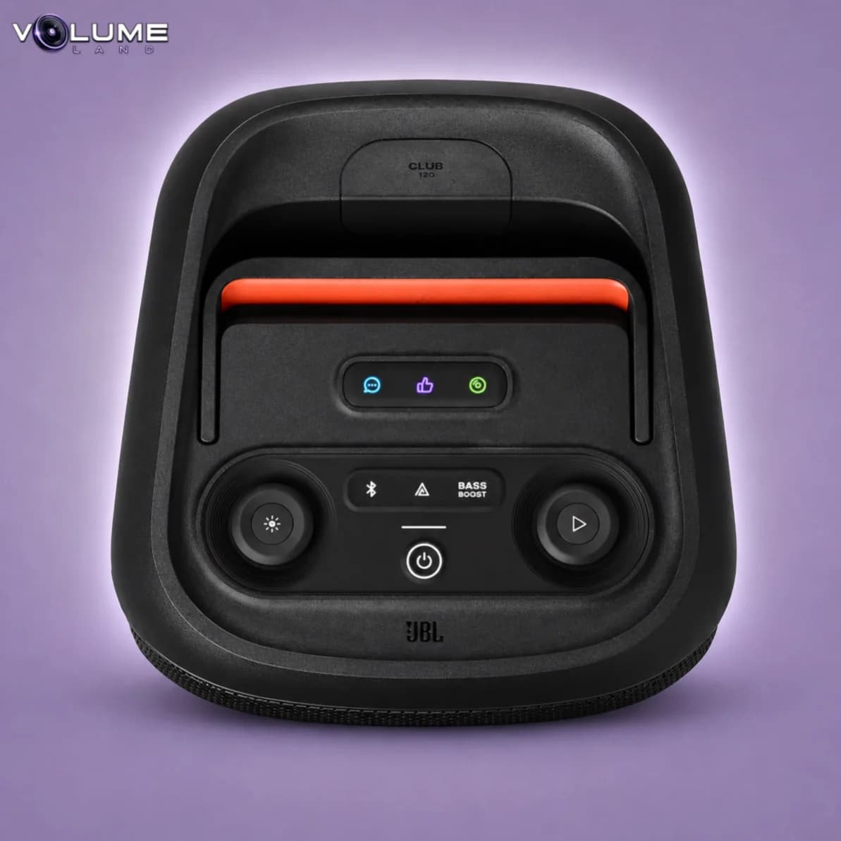 اسپیکر بلوتوثی قابل حمل مدل JBL Partybox Club 120 — تصویر ۲