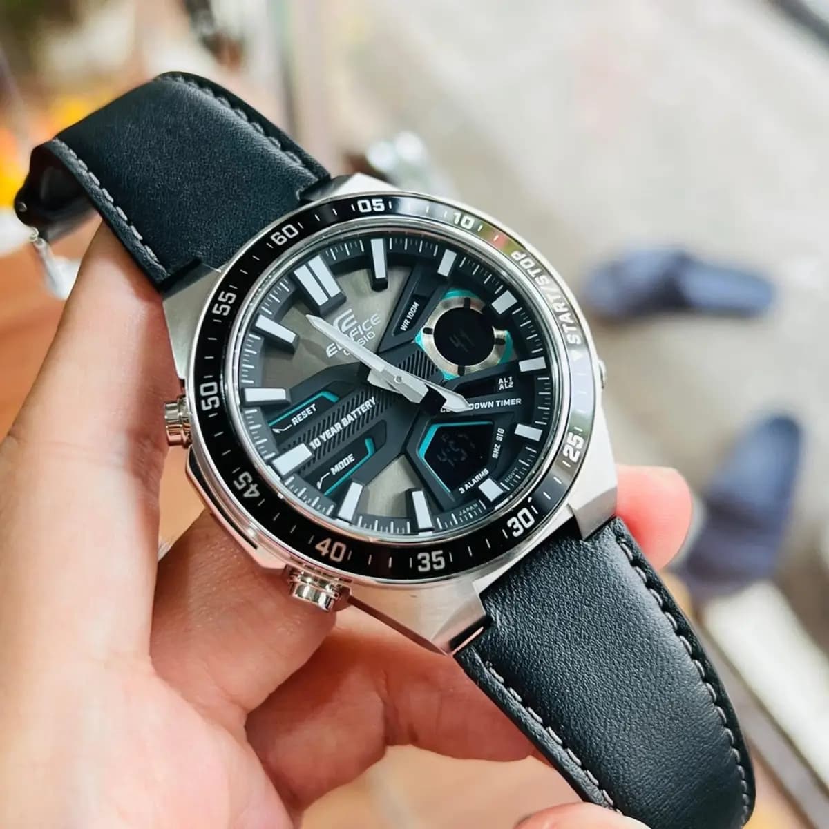 ساعت مچی مردانه EDIFICE کاسیو مدل CASIO -EFV-C110L-1AVDF — تصویر ۶