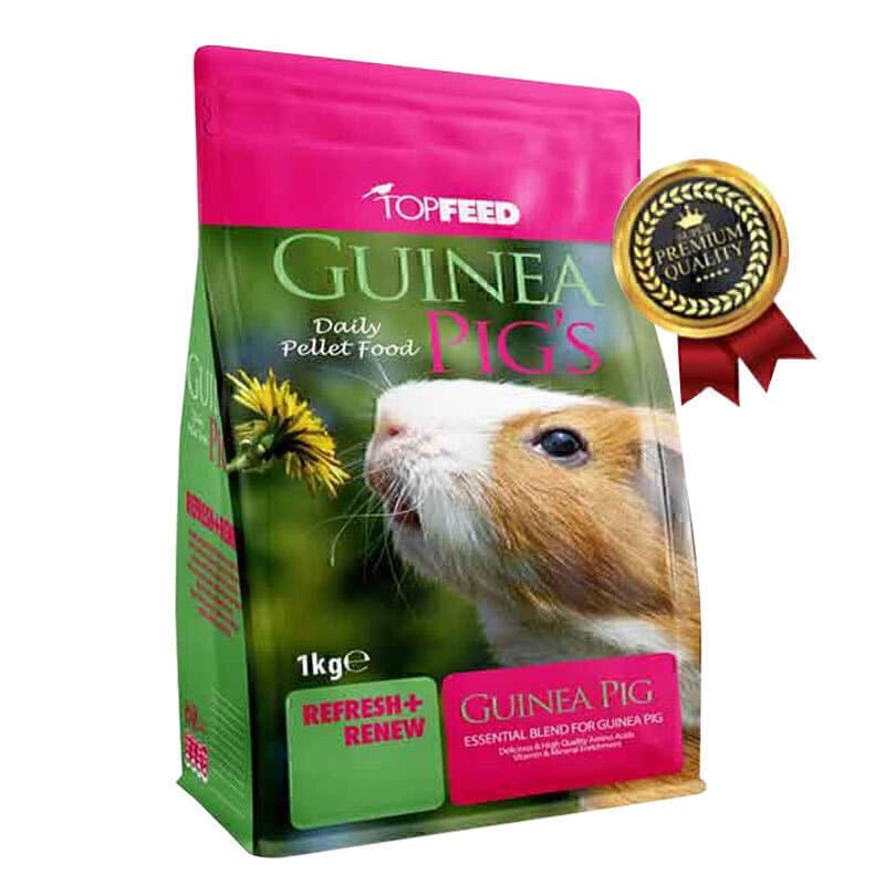 غذای خشک خوکچه هندی تاپ فید مدل GuineaPigs Daily PelletFood وزن 1 کیلوگرم — تصویر ۲