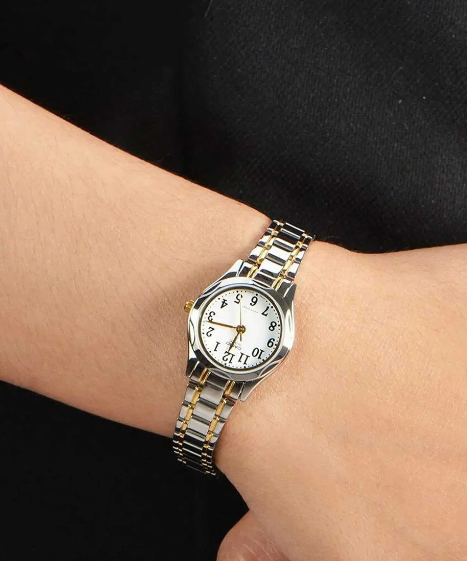 ساعت مچی زنانه CASIO مدل CASIO-LTP-1275SG-7BDF — تصویر ۱۰