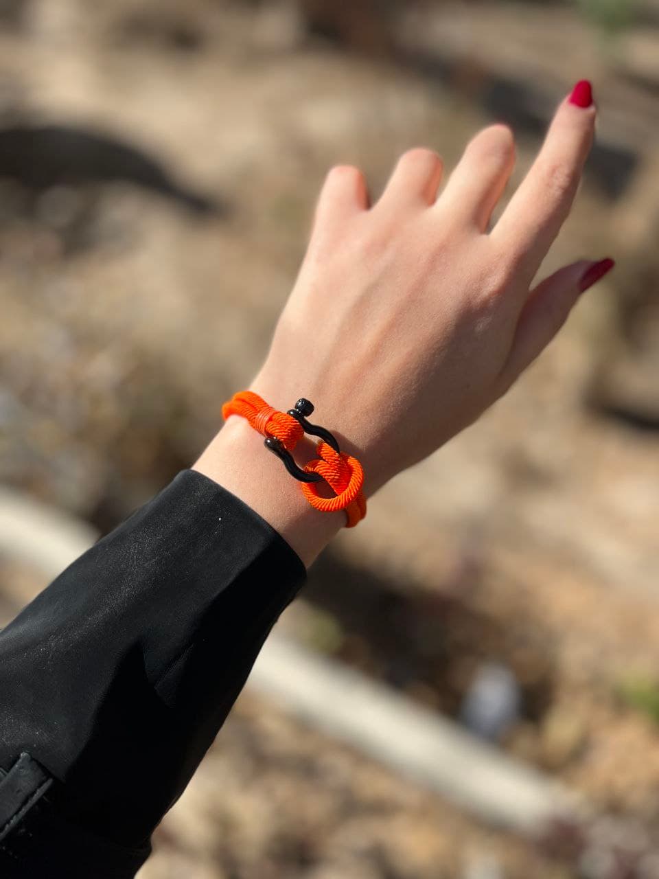 دستبند طنابی امگا اسپورت کد omg10019 گالری موژان حیدری