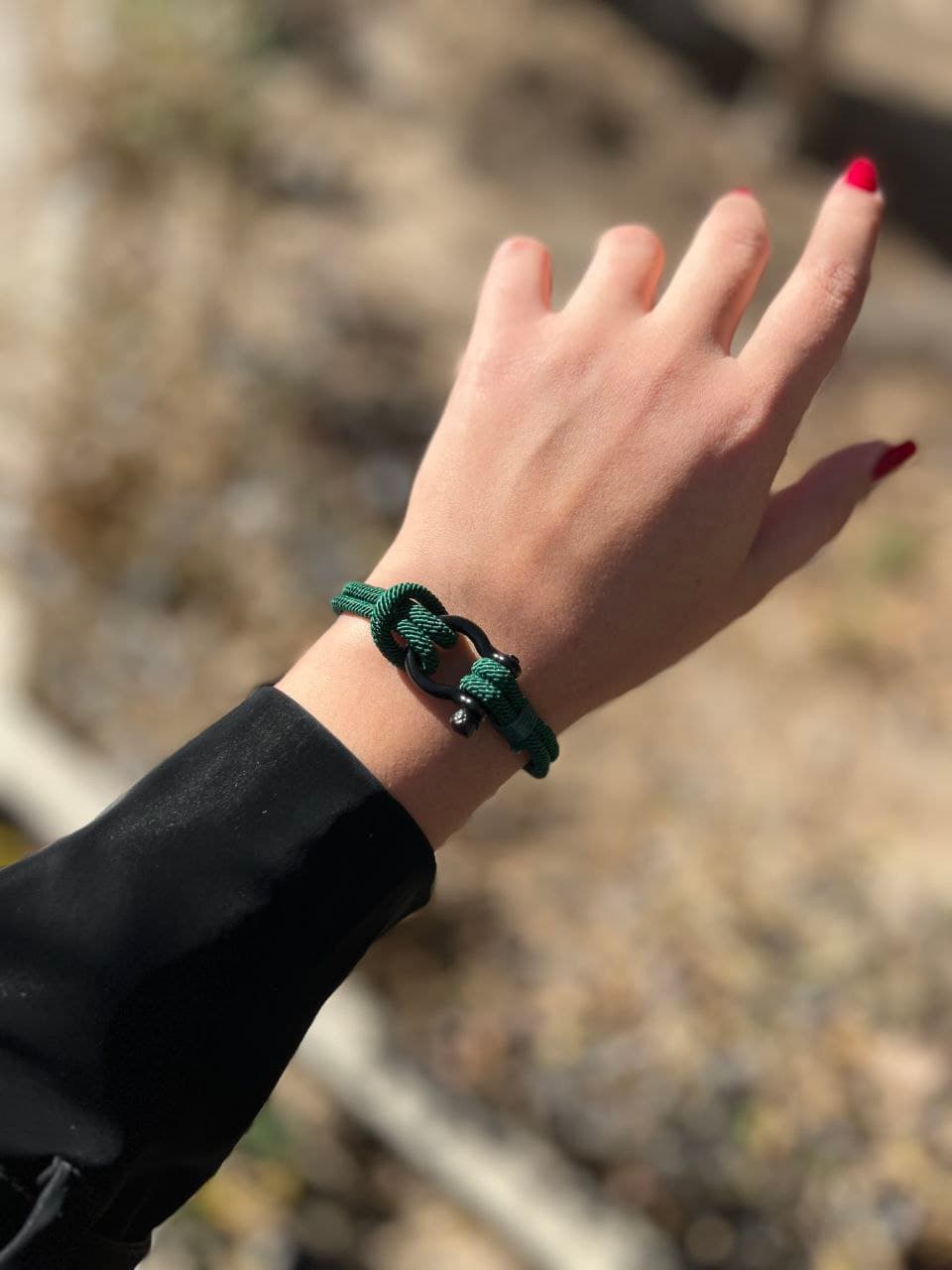 دستبند طنابی امگا اسپورت کد omg10018 گالری موژان حیدری