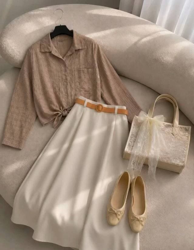 شومیز گره ای لونا — تصویر ۵