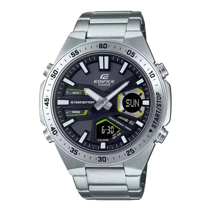 ساعت مچی مردانه EDIFICE کاسیو مدل CASIO -EFV-C110D-1A3VDF