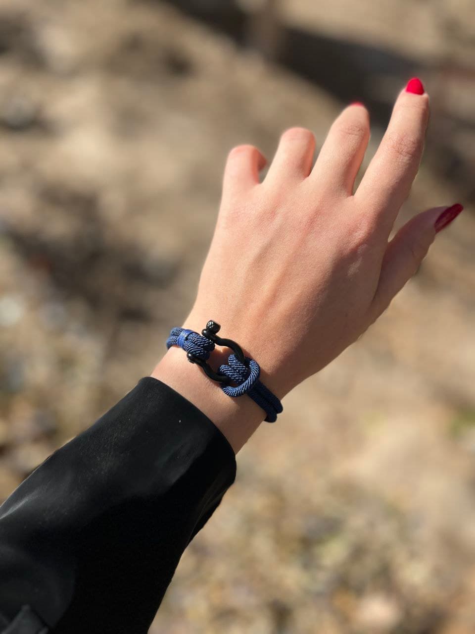 دستبند طنابی امگا اسپورت کد omg10011 گالری موژان حیدری