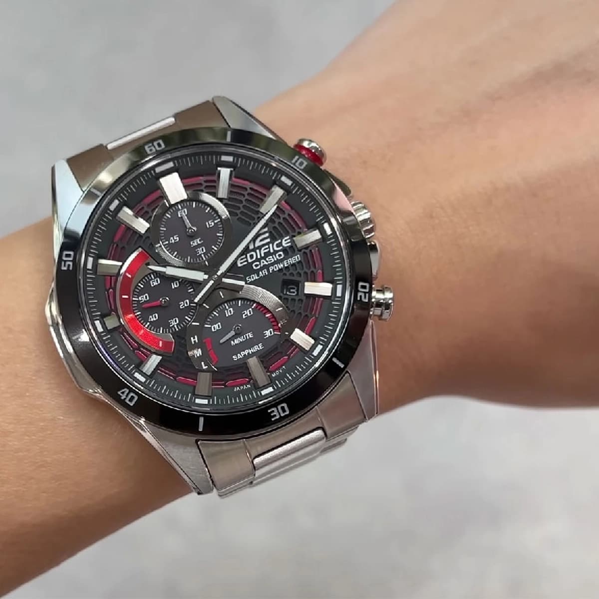 ساعت مچی مردانه EDIFICE مدل CASIO-EFS-S610DB-1AVUDF — تصویر ۱۰