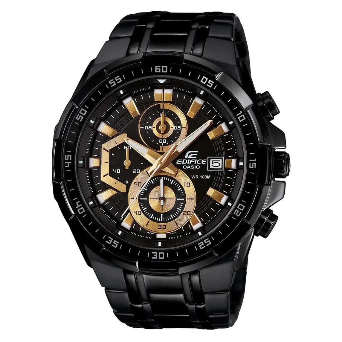 ساعت مچی مردانه EDIFICE کاسیو مدل CASIO-EFR-539BK-1A