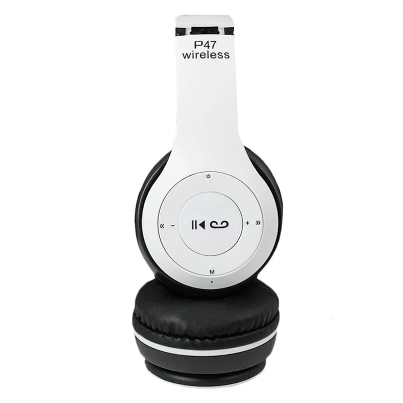 هدفون بلوتوثی P47 رنگ سفید کدB21242