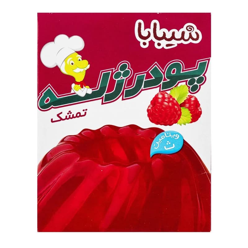 پودر ژله تمشک شیبابا — تصویر ۲