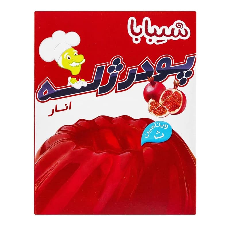 پودر ژله انار شیبابا — تصویر ۳